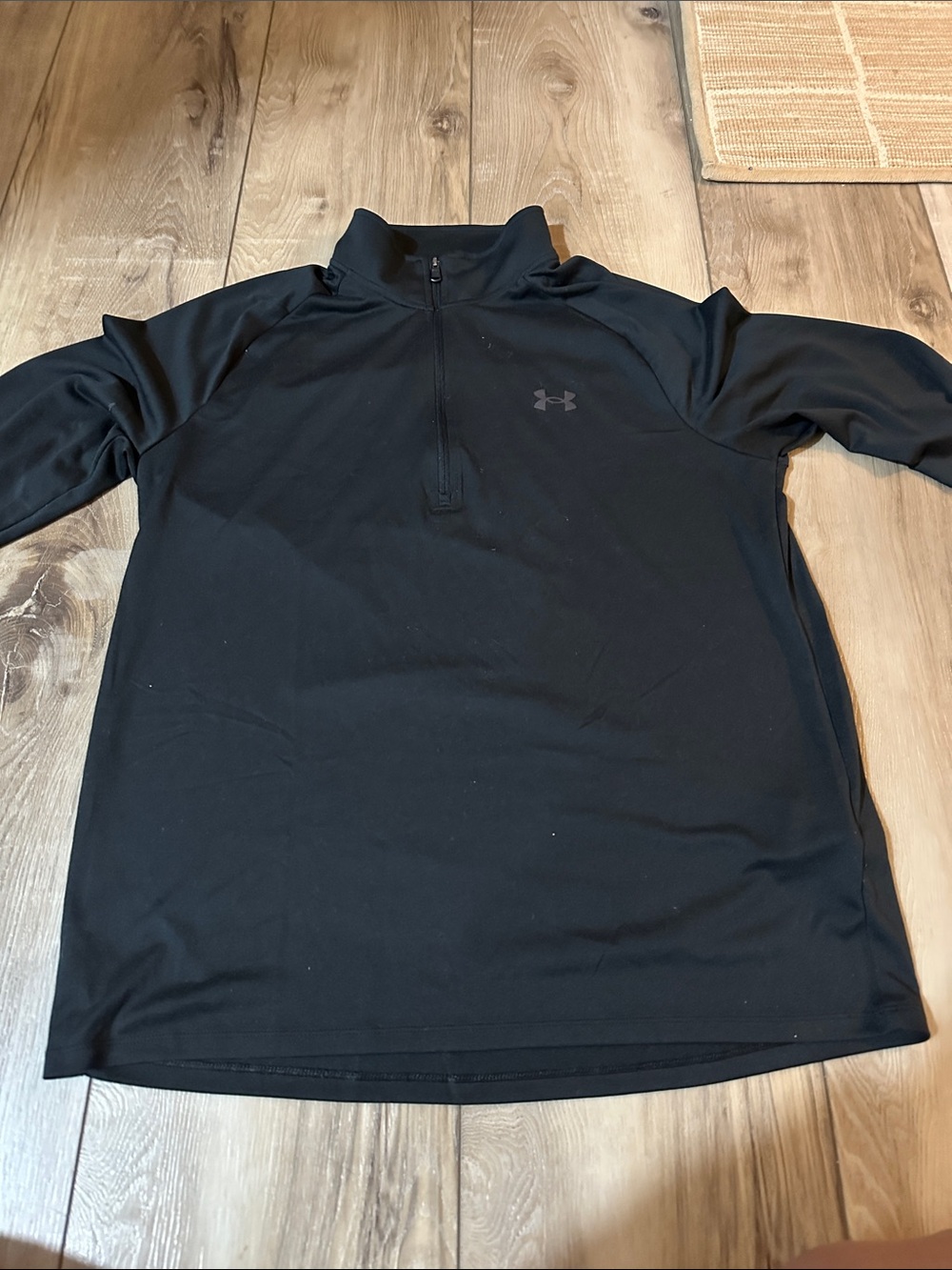 Under Armour Black Men’s Quarter-Zip Performance Pullover
